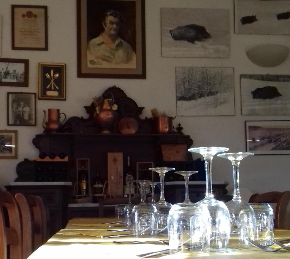 Albergo Ristorante Da Vestro Monticiano Dış mekan fotoğraf